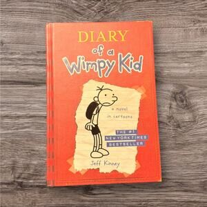 Diary of a Wimpy Kid Hardcover Jeff Kinney Book 1